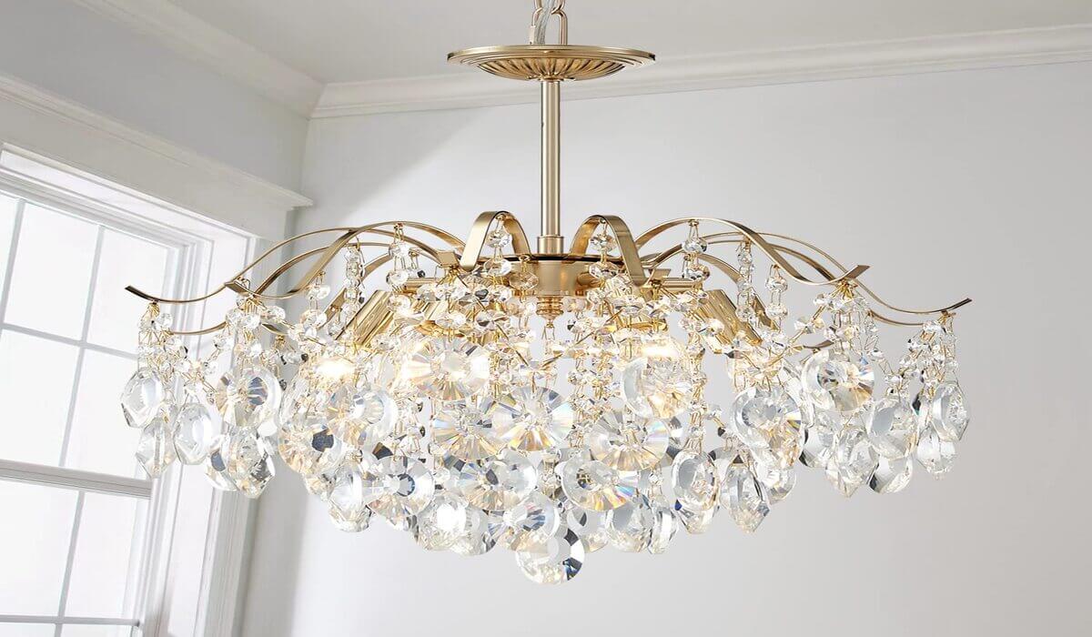 AGV lighting CH012G K9 crystal chandelier