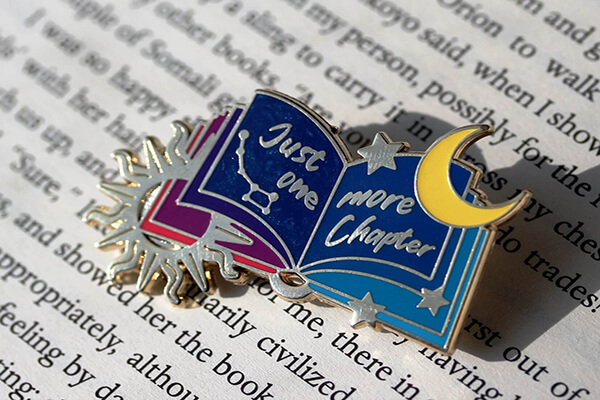 15 Custom Enamel Pins for Book Lovers