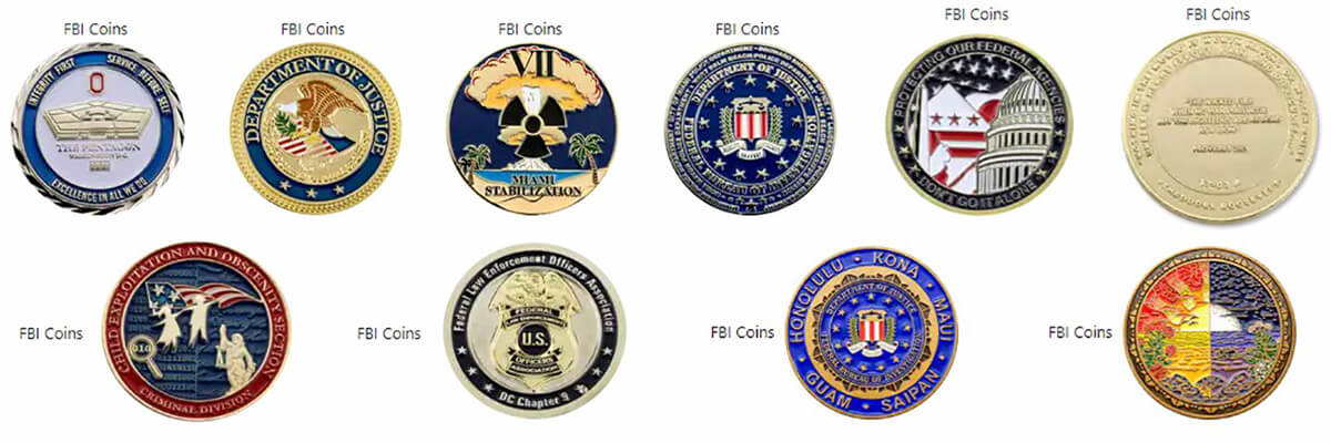 FBI Challenge Coins