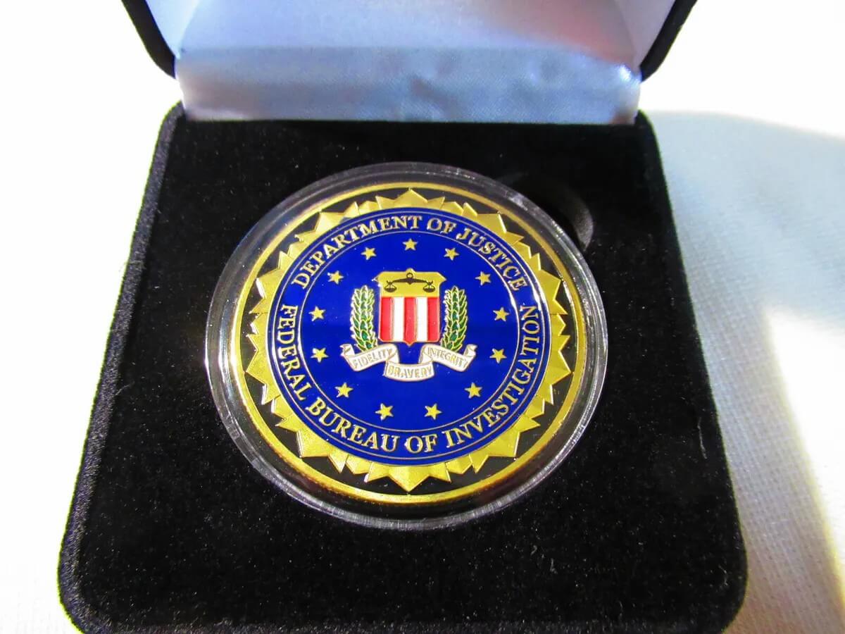 FBI Challenge Coins