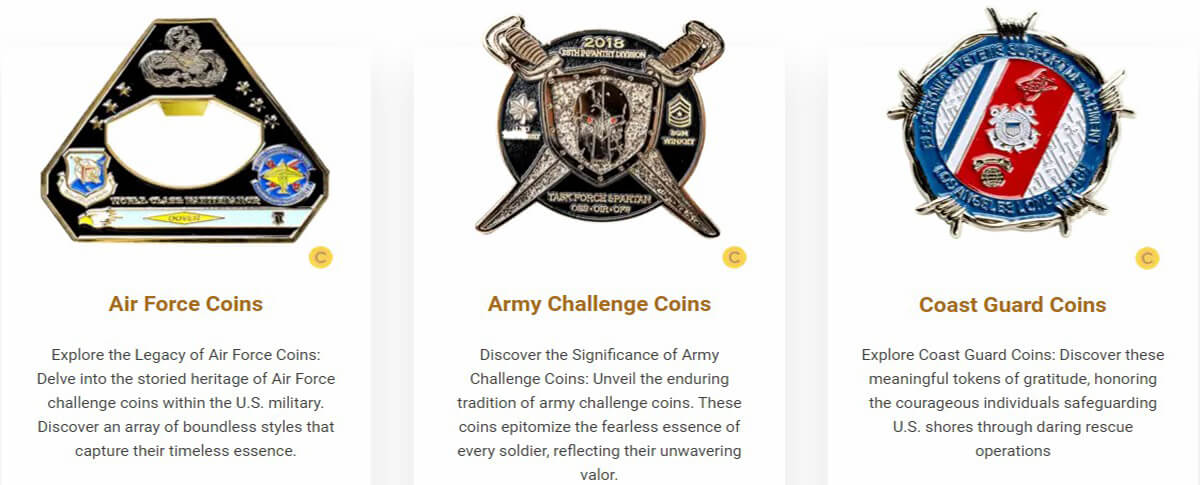 Military Challenge Coins