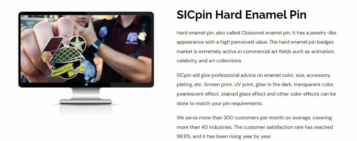 SICpin Hard Enamel Pin