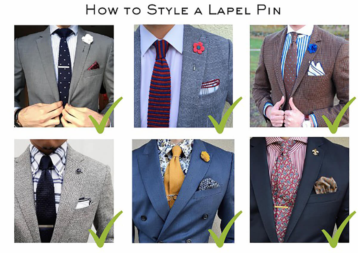 What Should A Lapel Pin Match With?