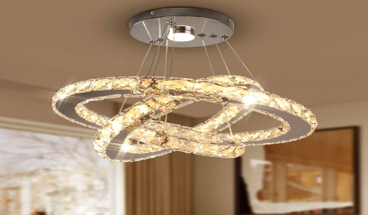 Winretro LED crystal chandelier