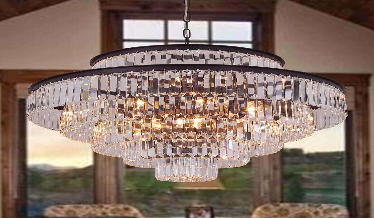 What is a crystal chandelier