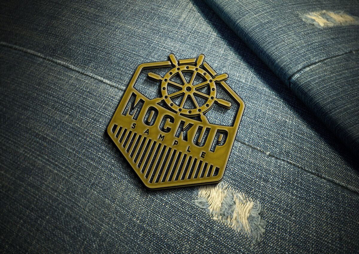 metal badge