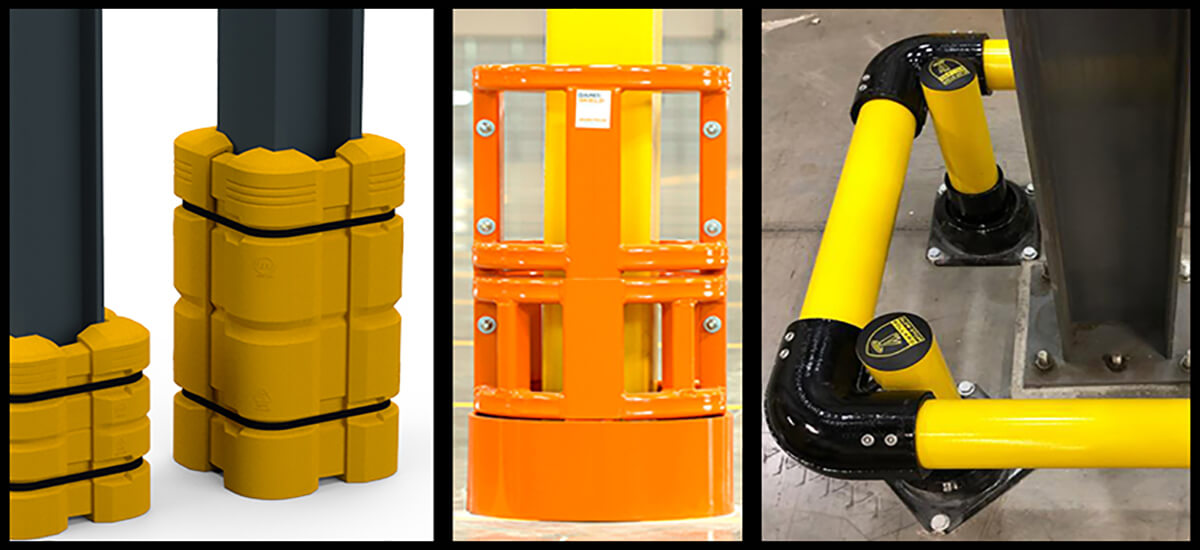 Column Protection VS. Bollards