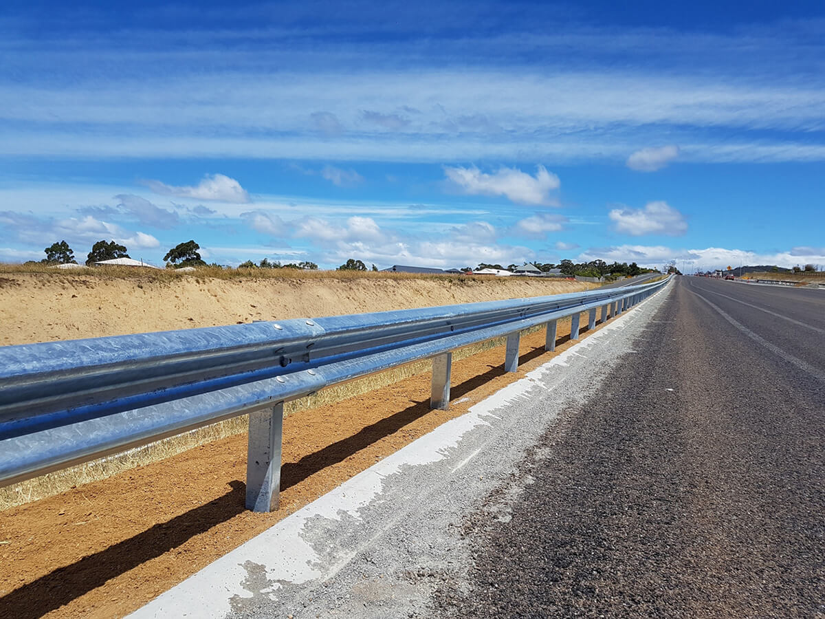 Concrete Guardrail