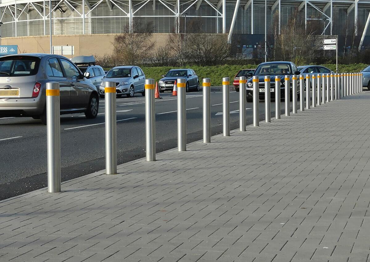 Crash-Rated Bollards