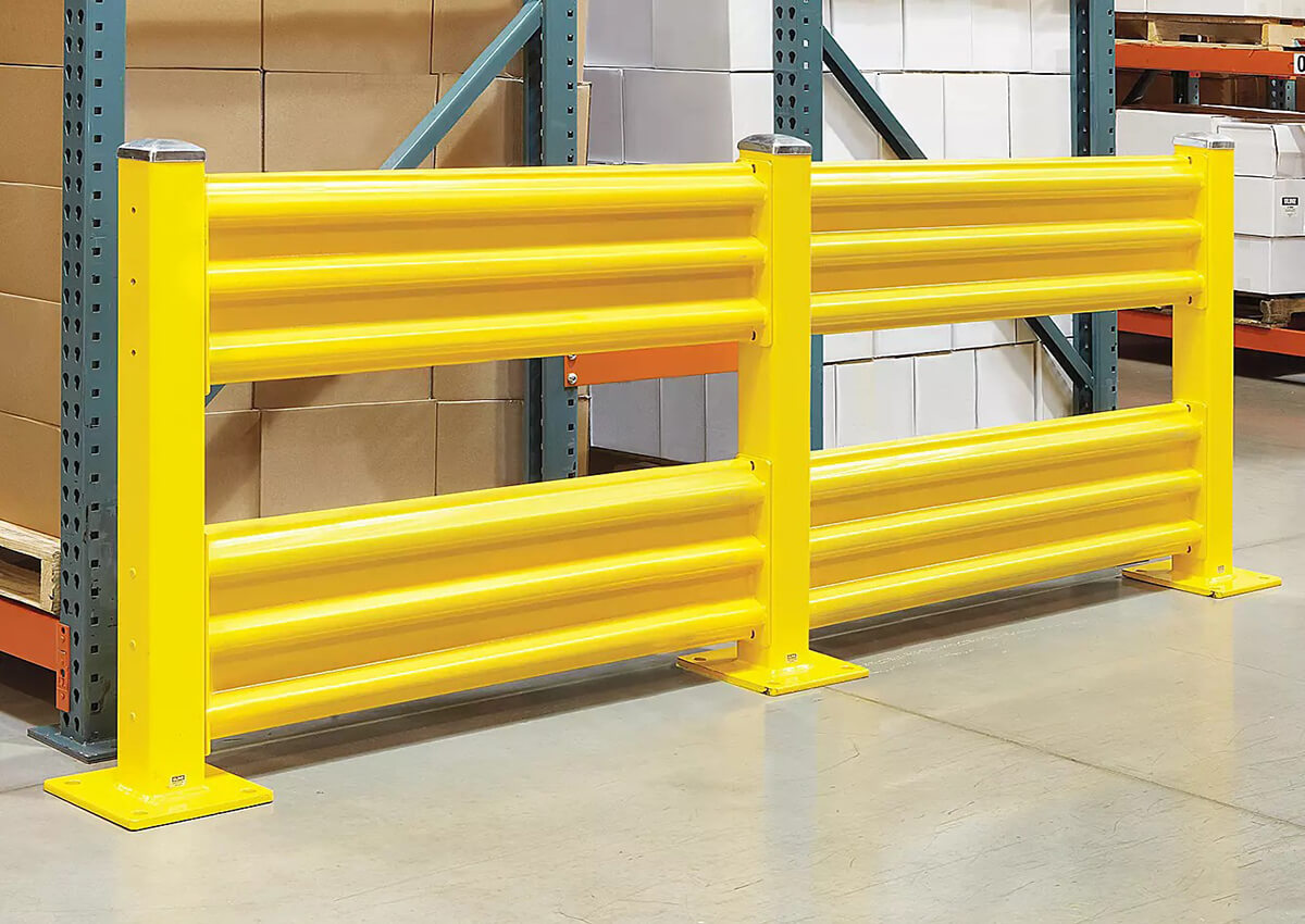 warehouse guard rail